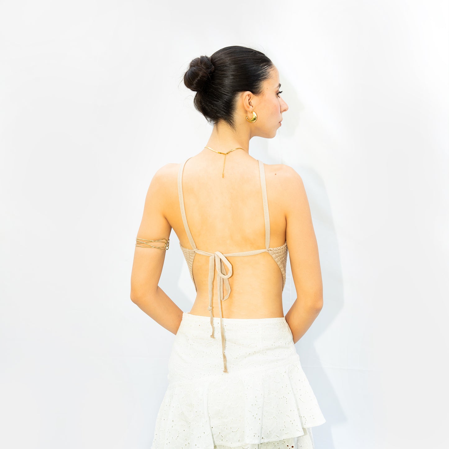 SAND KNIT TOP