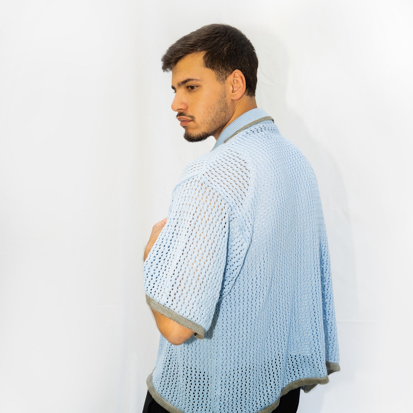 SKY KNIT SHIRT