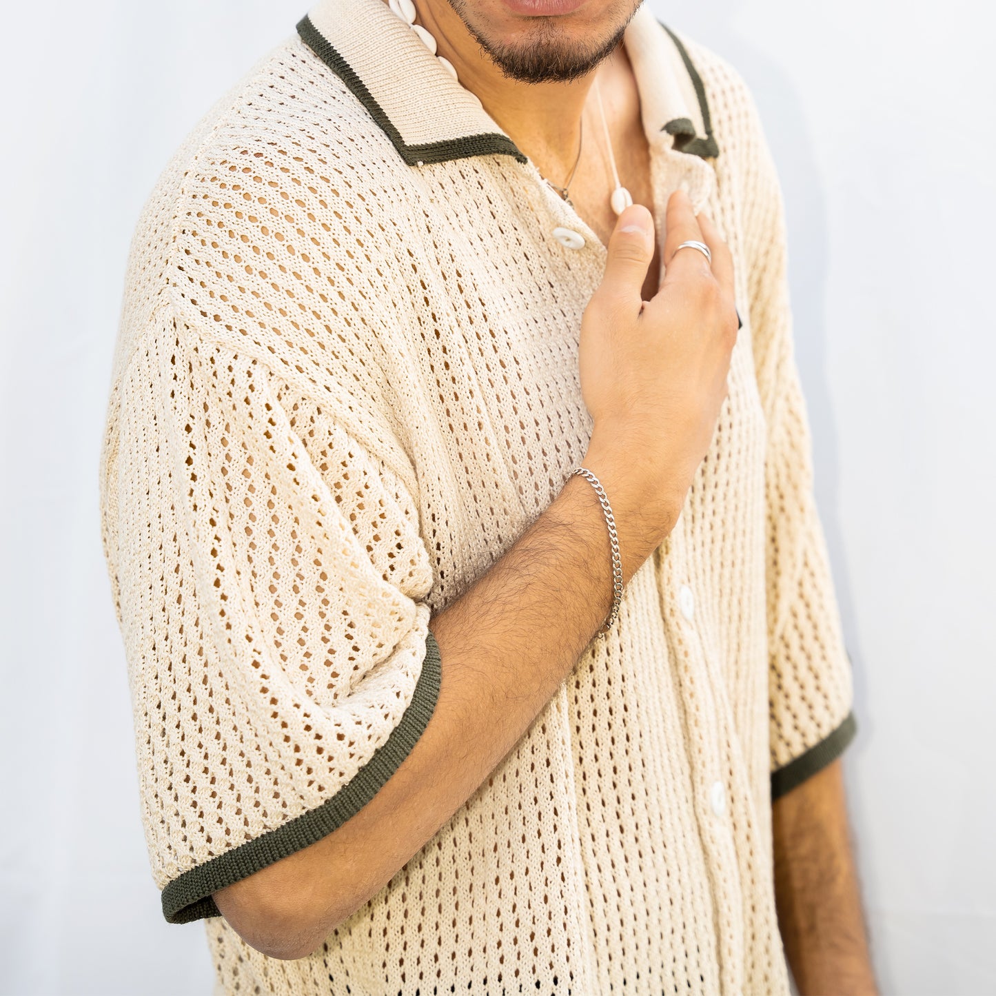SAND KNIT SHIRT