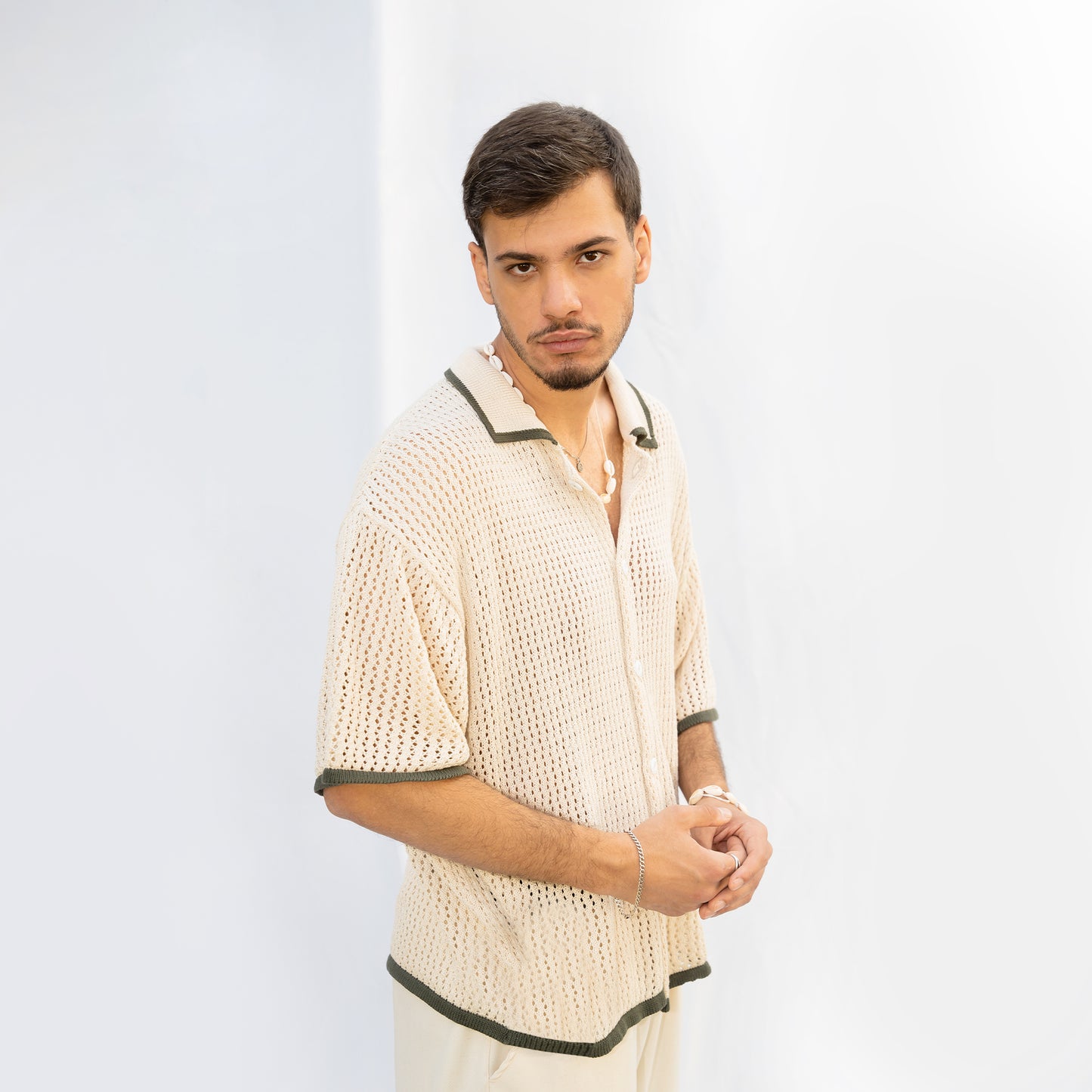 SAND KNIT SHIRT