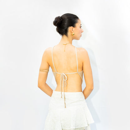 SAND KNIT TOP