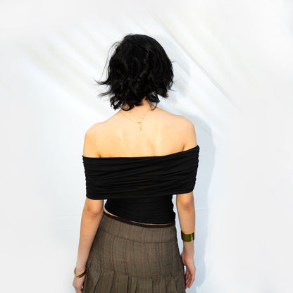 NOIR OFFSHOULDER